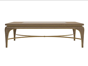 Прямоугольный журнальный стол из дерева AR INTERIORS Alexander A25