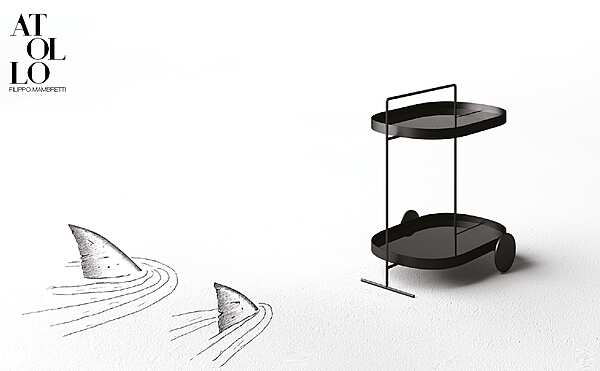 Сервировочный столик Minotti ATOLLO INDOOR