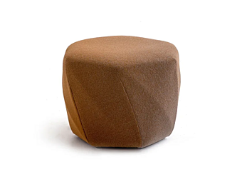 Пуф из ткани со съемным чехлом MOROSO Brook 747 фабрика Moroso из Италии