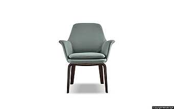 Стул MINOTTI York Lounge Rodolfo Dordoni Стул MINOTTI York Lounge Rodolfo Dordoni фабрика Minotti из Италии