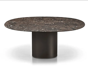 Круглый мраморный стол с колонной Kristalia Holo Pillar 01HOL61 фабрика Kristalia из Италии