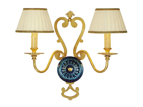 Бронзовая настенная лампа Ritz MARIONI 01296 фабрика MARIONI из Италии. Фото №1