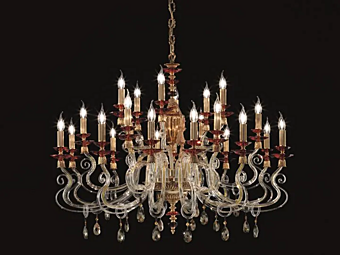 Люстра с кристаллами Сваровски Elsa Special Edition Euroluce Lampadari L12 6 6 фабрика EUROLUCE LAMPADARi из Италии