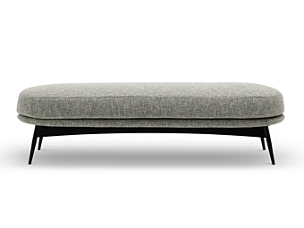 Скамья из ткани с мягкой спинкой SABA Oltremare 7961 фабрика SABA из Италии