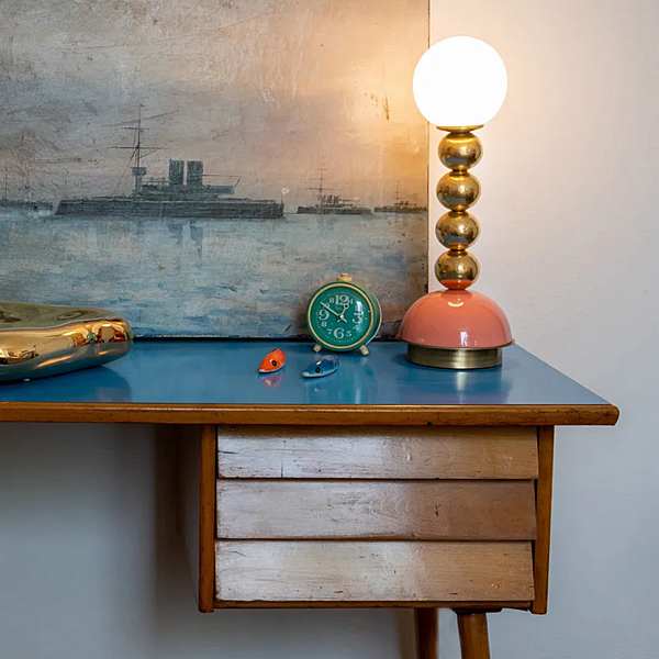 Настольная лампа из керамики с LED подсветкой MARIONI Pins 02986 фабрика MARIONI из Италии. Фото №6