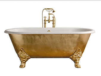 Ванна на ножках из акрила Carlton Gold Gentry Home Ванна на ножках из акрила Carlton Gold Gentry Home фабрика Gentry Home из Италии