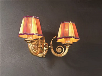 Настенный светильник из металла с абажуром Euroluce Lampadari  Lady A2 фабрика EUROLUCE LAMPADARi из Италии