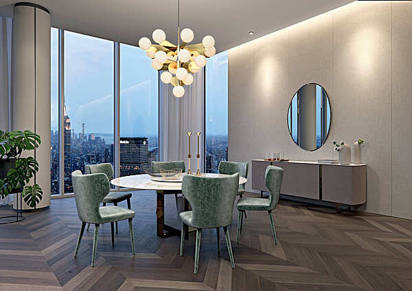 Стул ALBERTA SALOTTI The Modern Collection "Monika" 1MNKSECM фабрика ALBERTA SALOTTI из Италии. Фото №2