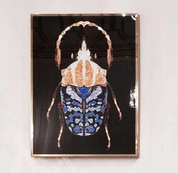 Панно, картина VISIONNAIRE (IPE CAVALLI) COLEOTTERO Salone del Mobile Milano