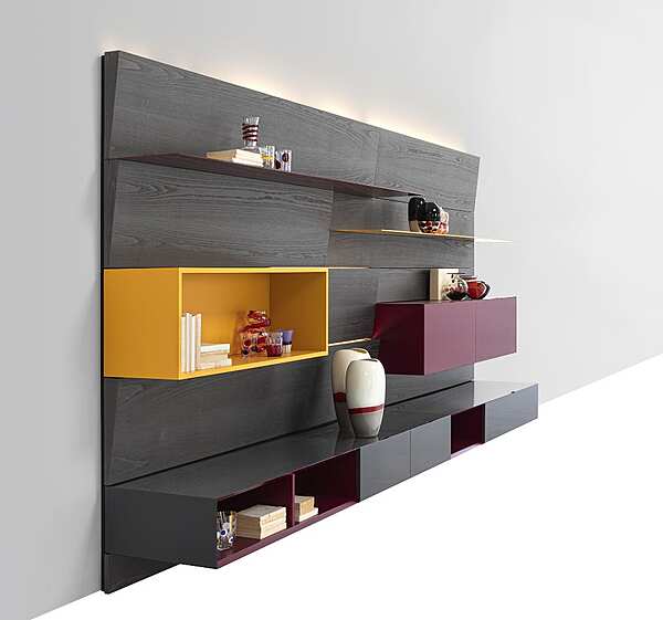Стенка IL LOFT Mobili - Wooden Furnitures FLG03 фабрика IL LOFT из Италии. Фото №2