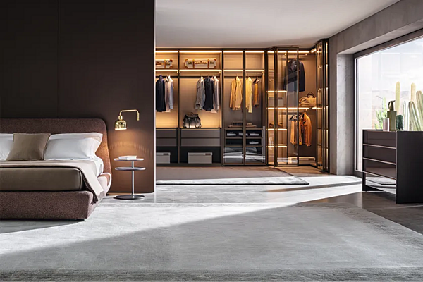 Секционный гардероб с системой Gliss Master из материалов Molteni & C Sistema 7 фабрика Molteni & C.(+VITRA) из Италии. Фото №5