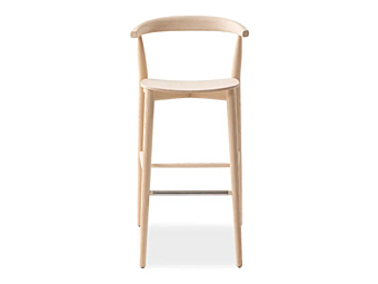 Барный стул из ясеня Cappellini Newood Light