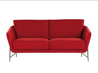 Диван с обитой спинкой на два места из ткани Venere Calia Italia CAL 1149_2 фабрика Calia Italia из Италии