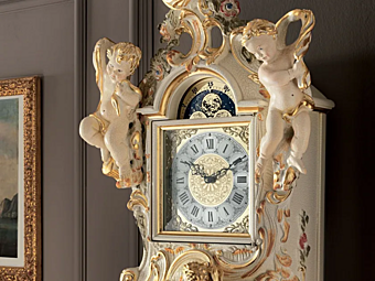 Настенные часы с маятником из массива дерева MODENESE GASTONE 11603 Настенные часы с маятником из массива дерева MODENESE GASTONE 11603 фабрика MODENESE GASTONE из Италии