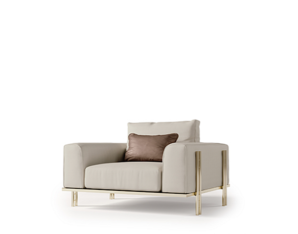 Кресло с мягкой обивкой BIZZOTTO ITALIA Ikat 6081 фабрика Bizzotto Italia из Италии. Фото №1
