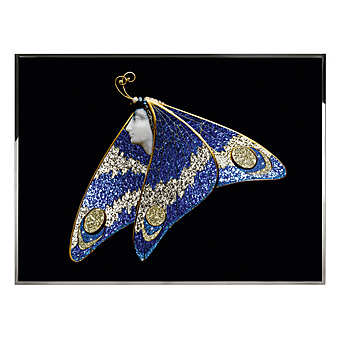 Панно, картина LADY BUTTERFLY