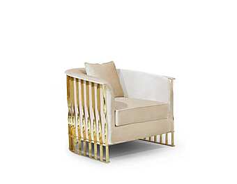 Мэнди Кресло Полированная Латунь KOKET KKGP640 фабрика KOKET из Италии