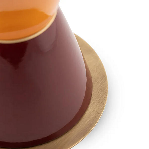 Светильник настольный из керамики с LED подсветкой PALM средний MARIONI 02966M фабрика MARIONI из Италии. Фото №8