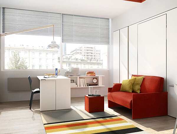 Диван CLEI Living & Young System ALTEA BOOK 90 SOFA D 62,3 фабрика CLEI из Италии. Фото №9