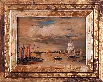 Картина Italy art. SPF11 Парусник