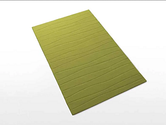 Прямоугольный ковер из войлока однотонный PAOLA LENTI Onda T32D06 фабрика PAOLA LENTI из Италии