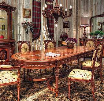 Стол ASNAGHI INTERIORS CT2801 Стол ASNAGHI INTERIORS CT2801 фабрика ASNAGHI INTERIORS из Италии