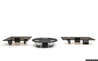 Журнальный стол MINOTTI Wedge фабрика Minotti из Италии