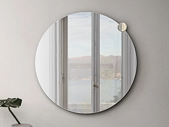 Круглое настенное зеркало из стекла Gallotti&Radice Odette фабрика Gallotti & Radice из Италии