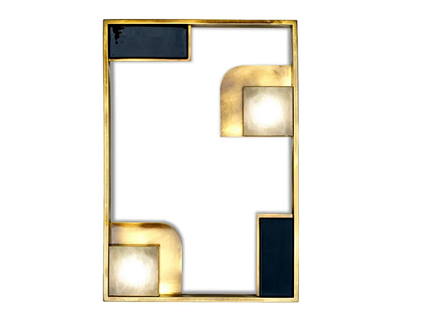 Светильник настенный LED из латуни MARIONI Sunset Medium 02911A фабрика MARIONI из Италии. Фото №1