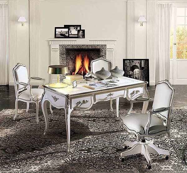 Письменный стол ANGELO CAPPELLINI DININGS & OFFICES Borromini 9660/P фабрика ANGELO CAPPELLINI из Италии. Фото №2