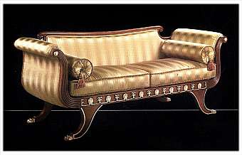 Софа ISACCO AGOSTONI 1195 фабрика ISACCO AGOSTONI из Италии