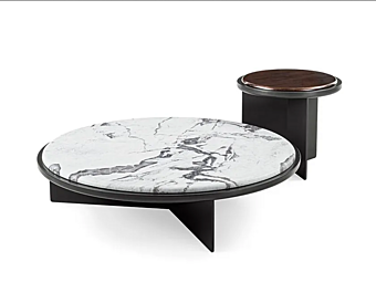 Кофейный столик круглой формы из дерева Gallotti&Radice Sensei Кофейный столик круглой формы из дерева Gallotti&Radice Sensei фабрика Gallotti & Radice из Италии