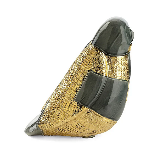 Керамическая скульптура совы MARIONI Owl Pop 00092 фабрика MARIONI из Италии. Фото №2