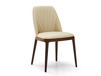 Стул с обивкой из кожи Eforma Max Deluxe Стул с обивкой из кожи Eforma Max Deluxe фабрика Eforma из Италии