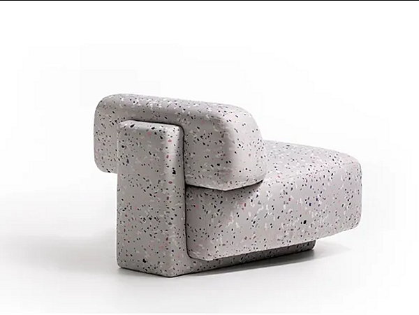 Кресло с обивкой из ткани и съемным чехлом MOROSO Gogan 001 фабрика Moroso из Италии. Фото №4