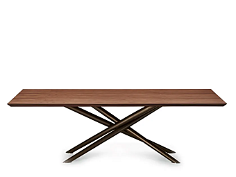 Прямоугольный деревянный стол Eforma Baly фабрика Eforma из Италии