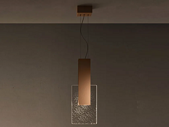 Подвесная лампа из стекла Fabbian  Amulette фабрика Fabbian из Италии