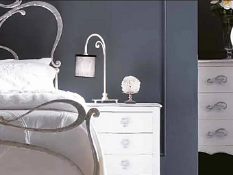 Настольная лампа из металла с абажуром CORTEZARI Ester ROLL фабрика CORTE ZARI из Италии