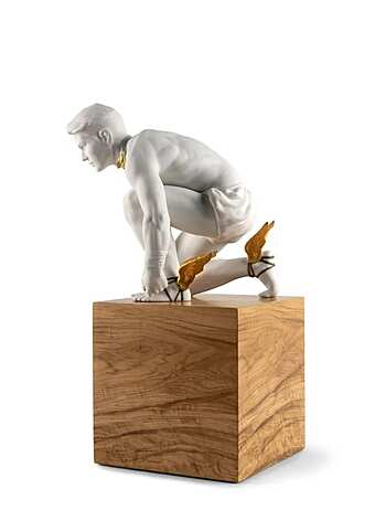 Скульптура LLADRO Hermes Sculpture фабрика LLADRO из Италии