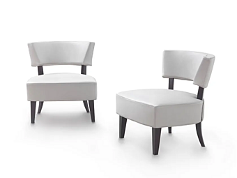 Кресло с обивкой из кожи GYFORM Dea фабрика Gyform из Италии