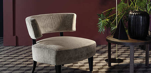 Кресло TWILS Kondi mini 383 фабрика TWILS (VENETA CUSCINI) из Италии. Фото №8