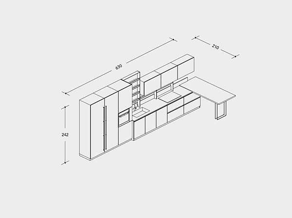 Кухня ARREX Loft 2.2_ 10 фабрика ARREX из Италии. Фото №7