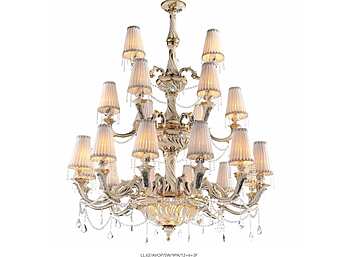 Люстра LORENZON Gem LL.61/AVOP/9PA/8+4F фабрика LORENZON (F.LLI LORENZON) из Италии