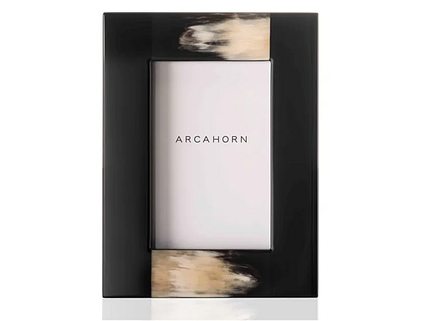 Рамка из лакированного дерева и рога ARCAHORN Medea 5314C,5315C, 5314S, 5315S  фабрика ARCAHORN из Италии. Фото №4