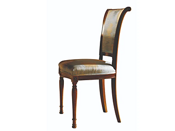 Стул с обивкой из ткани Burt Martini Interiors Стул с обивкой из ткани Burt Martini Interiors фабрика MARTINI INTERIORS из Италии