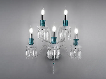 Кристальная настенная лампа Imperial Charm цвет A5 Euroluce Lampadari Кристальная настенная лампа Imperial Charm цвет A5 Euroluce Lampadari фабрика EUROLUCE LAMPADARi из Италии