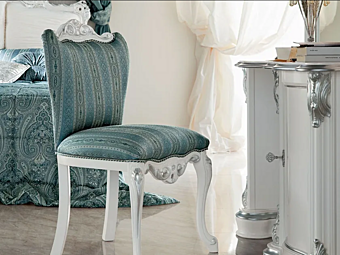 Обитый тканевый стул MODENESE GASTONE 13519 фабрика MODENESE GASTONE из Италии