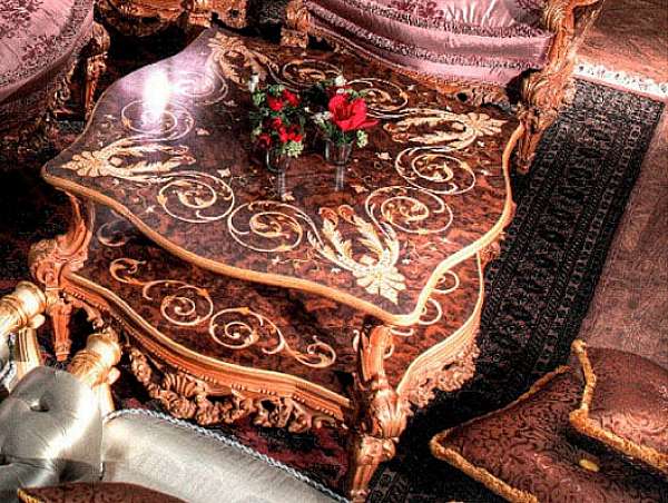 Стол журнальный ASNAGHI INTERIORS IT1304 New classic collection
