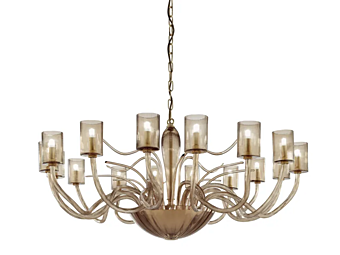 Стеклянная люстра Intreccio Euroluce Lampadari Стеклянная люстра Intreccio Euroluce Lampadari фабрика EUROLUCE LAMPADARi из Италии