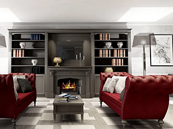 Обивная панель из дерева Lago Michigan Martini Interiors Обивная панель из дерева Lago Michigan Martini Interiors фабрика MARTINI INTERIORS из Италии